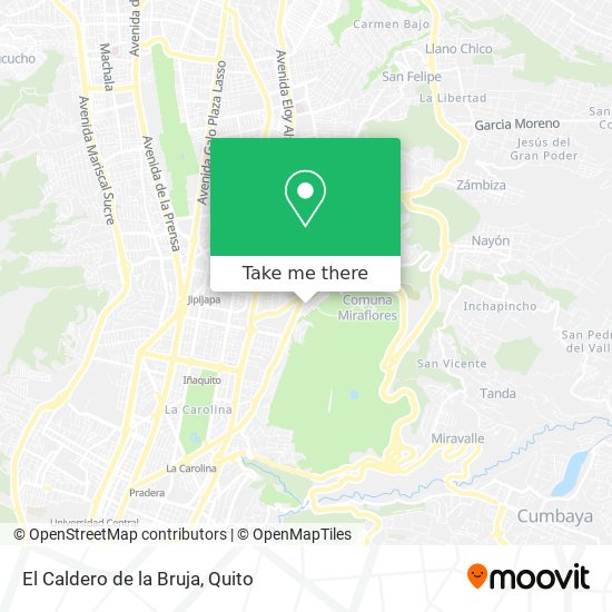Mapa de El Caldero de la Bruja