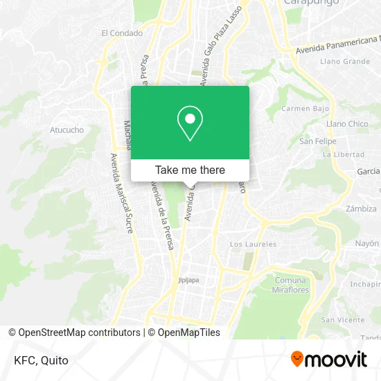 KFC map