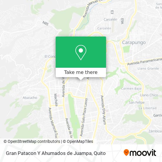Gran Patacon Y Ahumados de Juampa map
