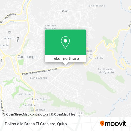 Pollos a la Brasa El Granjero map
