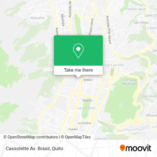 Cassolette Av. Brasil map