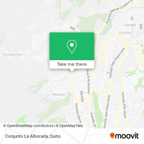 Conjunto La Alborada map