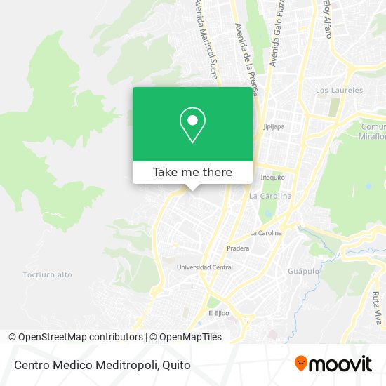 Centro Medico Meditropoli map