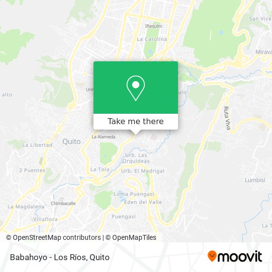 Babahoyo - Los Ríos map