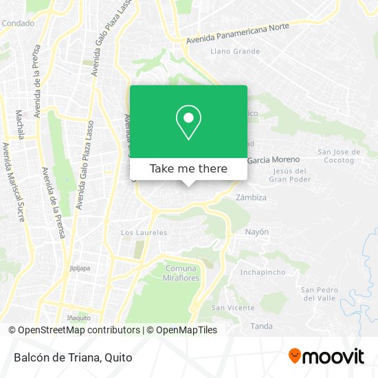 Mapa de Balcón de Triana