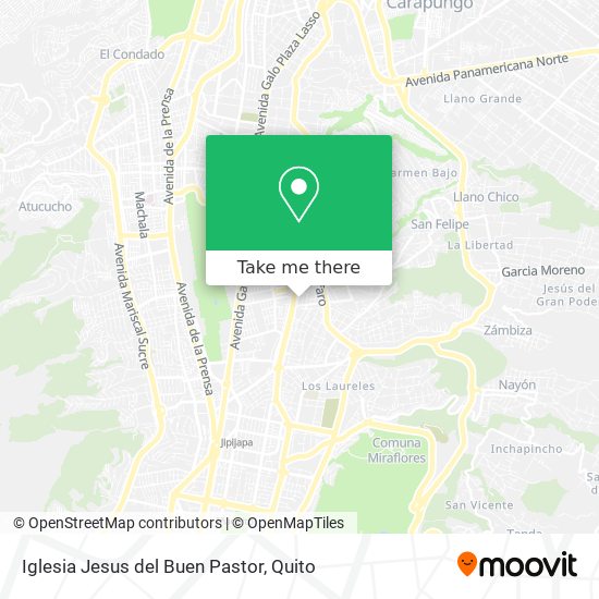 Mapa de Iglesia Jesus del Buen Pastor