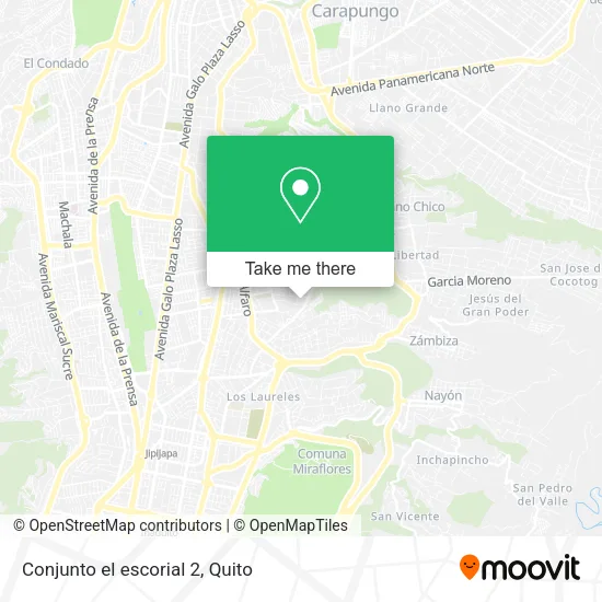Conjunto el escorial 2 map
