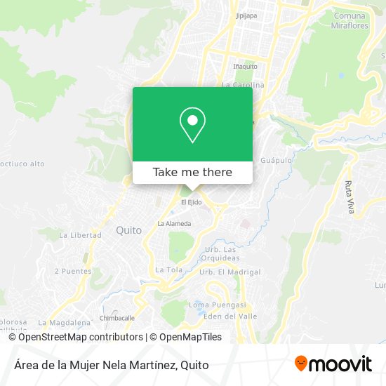 Mapa de Área de la Mujer Nela Martínez