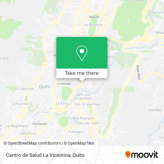 Centro de Salud La Vicentina map