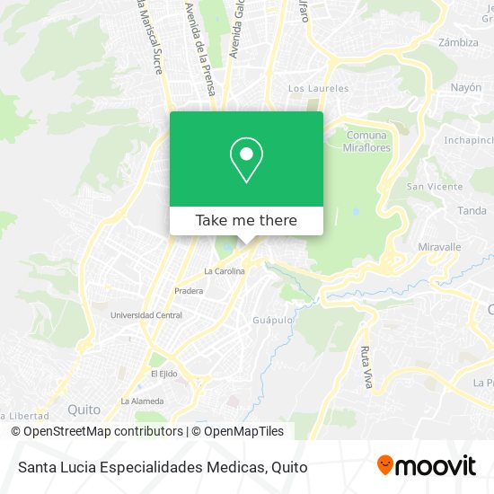 Santa Lucia Especialidades Medicas map