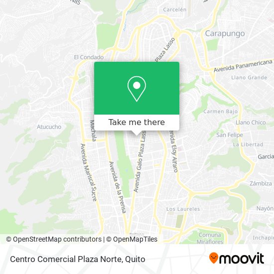 Centro Comercial Plaza Norte map