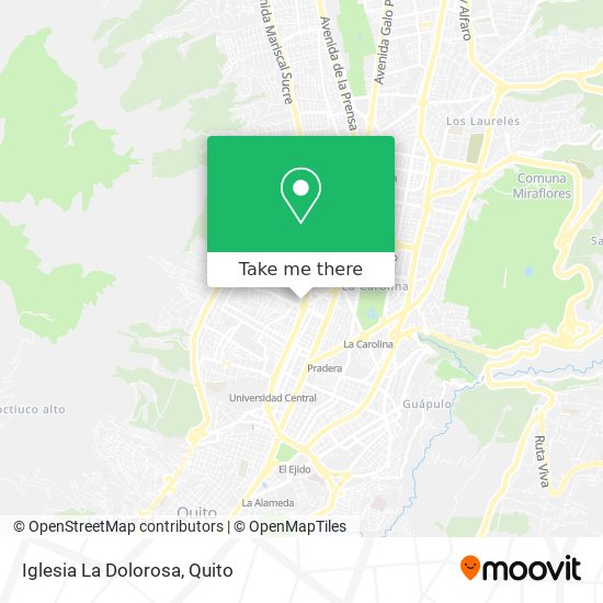 Mapa de Iglesia La Dolorosa
