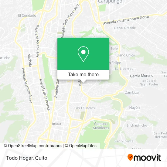Todo Hogar map