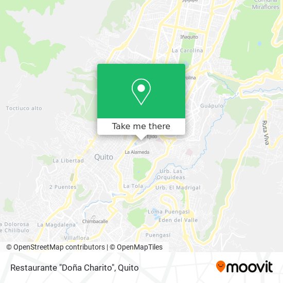 Restaurante "Doña Charito" map