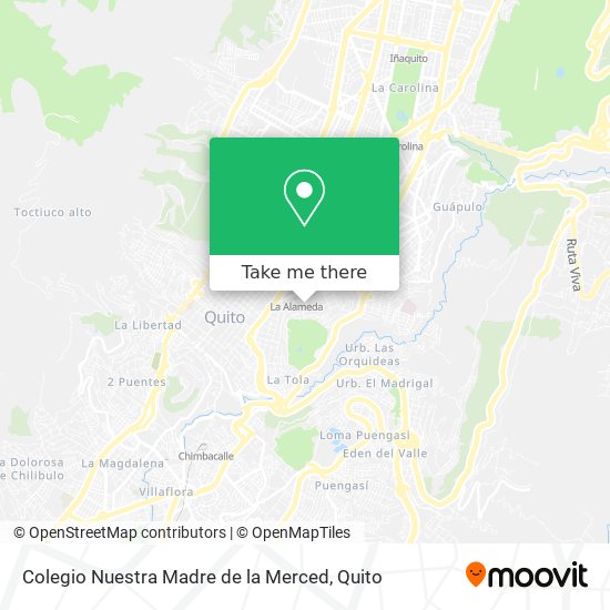 Colegio Nuestra Madre de la Merced map