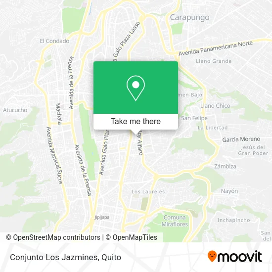 Mapa de Conjunto Los Jazmines