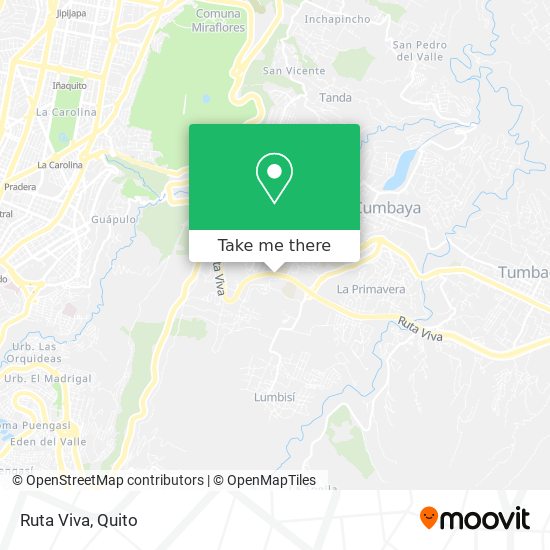 Ruta Viva map