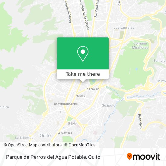 Parque de Perros del Agua Potable map
