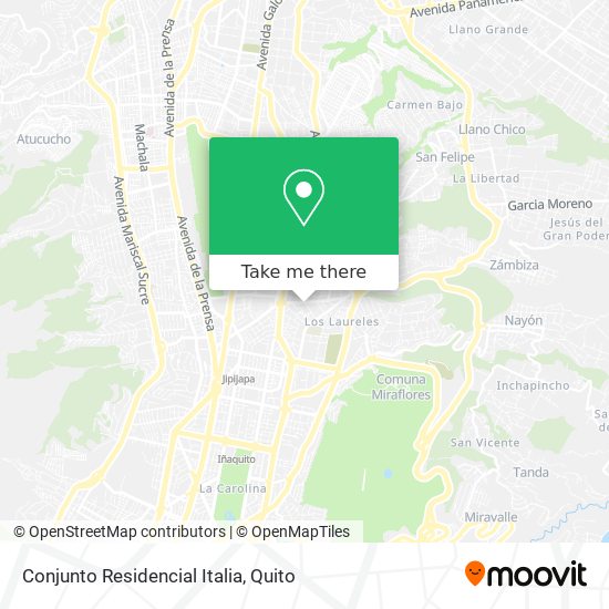 Conjunto Residencial Italia map