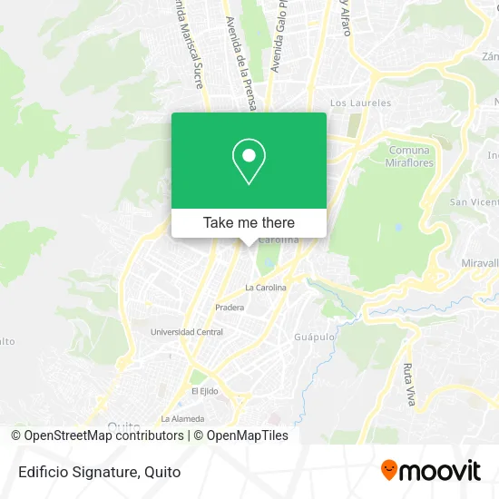 Edificio Signature map