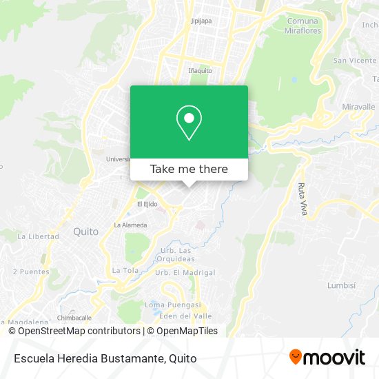 Escuela Heredia Bustamante map