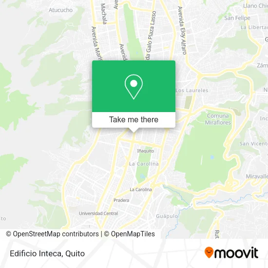 Edificio Inteca map