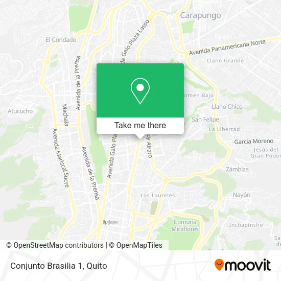 Mapa de Conjunto Brasilia 1