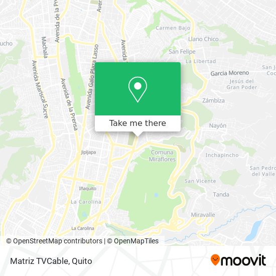 Mapa de Matriz TVCable