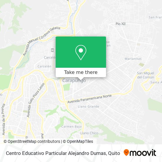 Centro Educativo Particular Alejandro Dumas map