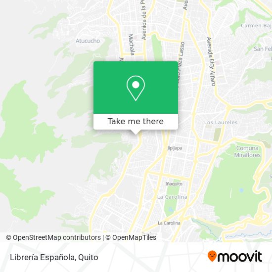 Librería Española map