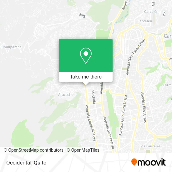 Occidental map