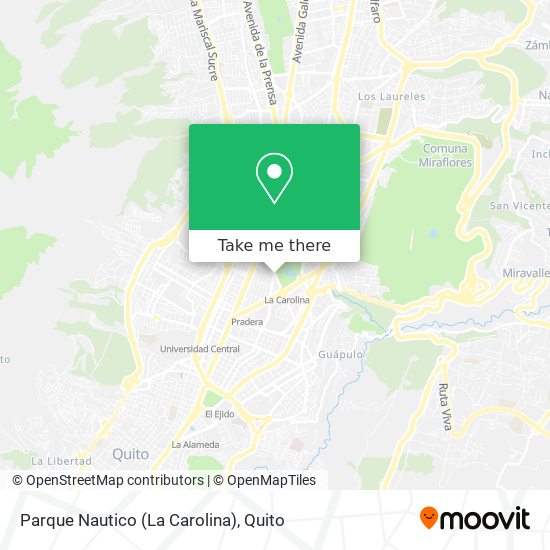 Parque Nautico (La Carolina) map