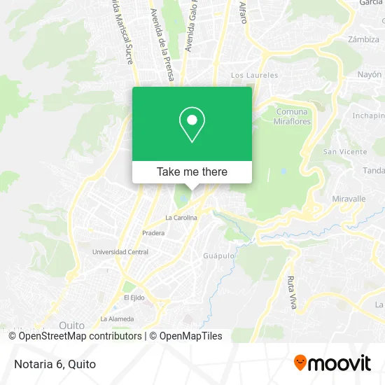 Notaria 6 map
