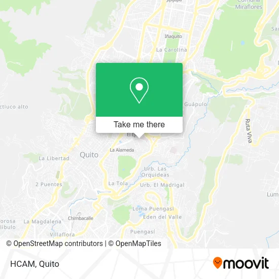 HCAM map