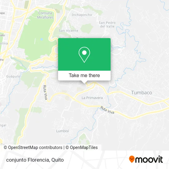 conjunto Florencia map