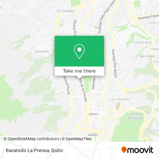 Mapa de Baratodo La Prensa