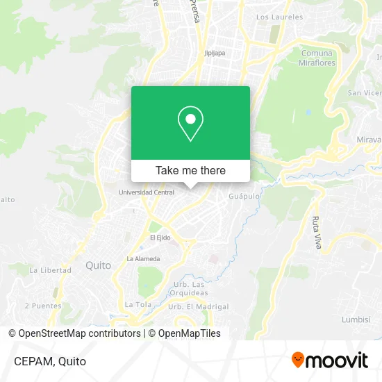 Mapa de CEPAM