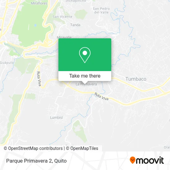 Parque Primavera 2 map