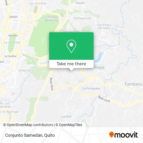Mapa de Conjunto Samedán