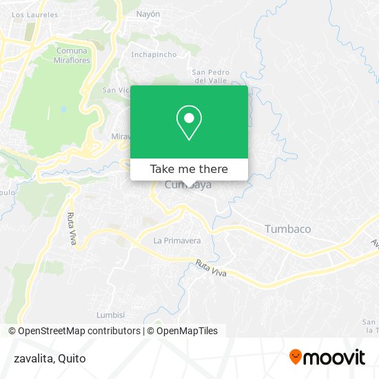 zavalita map