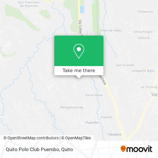 Quito Polo Club Puembo map