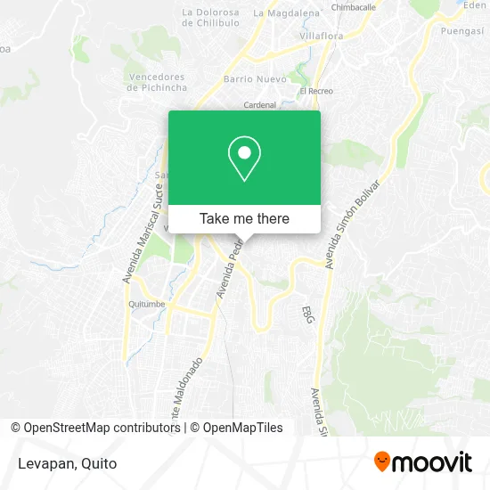 Levapan map