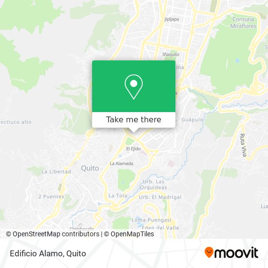 Mapa de Edificio Alamo
