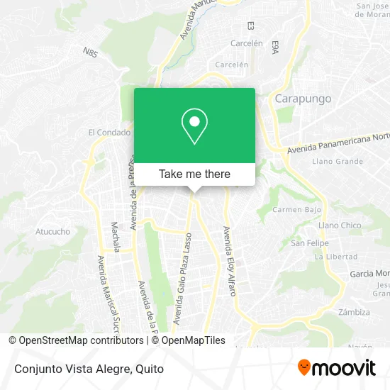 Conjunto Vista Alegre map