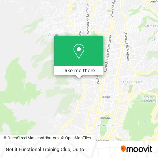 Get it Functional Training Club map