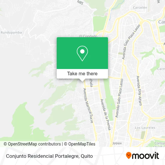 Conjunto Residencial Portalegre map