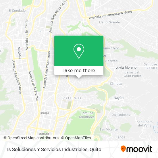 Ts Soluciones Y Servicios Industriales map