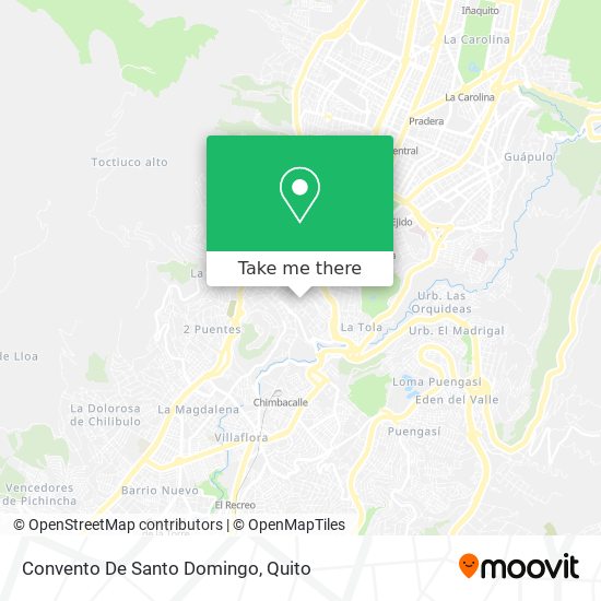 Convento De Santo Domingo map