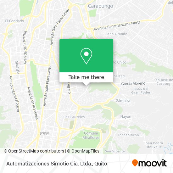 Automatizaciones Simotic Cia. Ltda. map