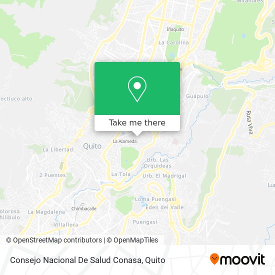 Consejo Nacional De Salud Conasa map